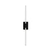 Koncept ZBW-24 Z-Bar 24" LED Wall Sconce, Center Mount - Matte Black