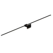 Koncept ZBW-60 Z-Bar 60" LED Wall Sconce, Center Mount - Matte Black
