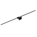 Koncept ZBW-60 Z-Bar 60" LED Wall Sconce, Center Mount - Matte Black