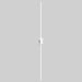 Koncept ZBW-60 Z-Bar 60" LED Wall Sconce, Center Mount - Matte White