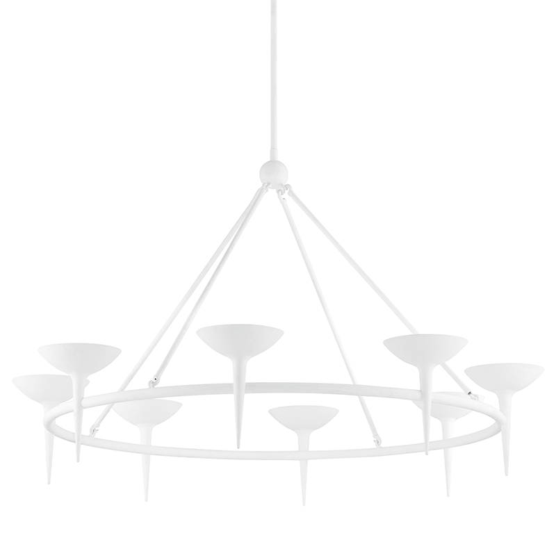 Troy F2608 Cecilia 8-lt 47" Chandelier