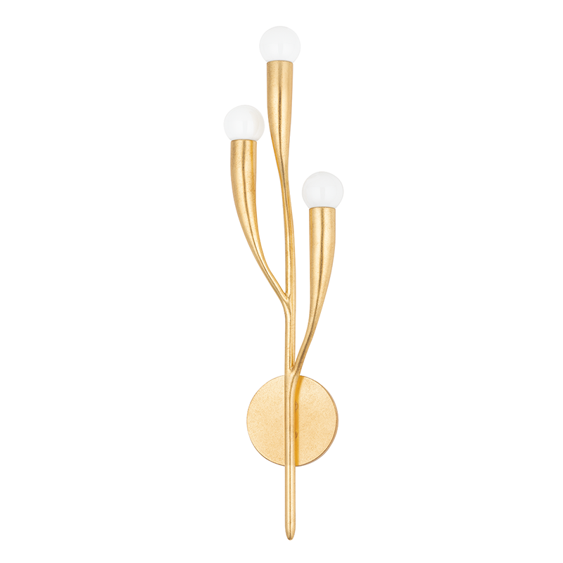 Hudson Valley 9603 Labra 3-lt 25" Tall Wall Sconce