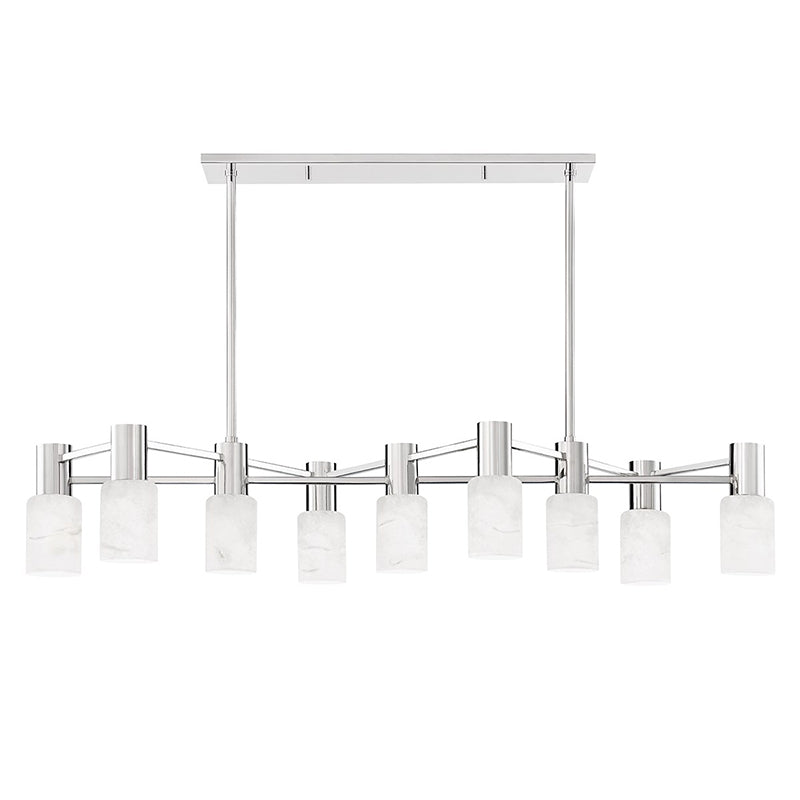 Hudson Valley 4248 Centerport 9-lt 48" LED Linear Chandelier