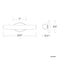 Modern Forms WS-3624 Loft 1-lt 25" LED Bath Light