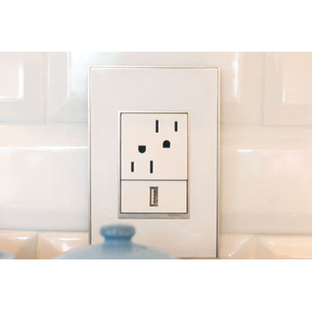 Adorne AWM1G3 1+ Gang Screwless Wall Plate