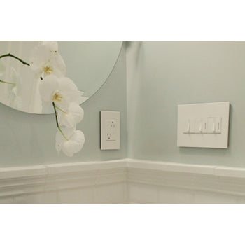 Adorne ARTR153 15A Dual Tamper-Resistant Plus-Size Outlet