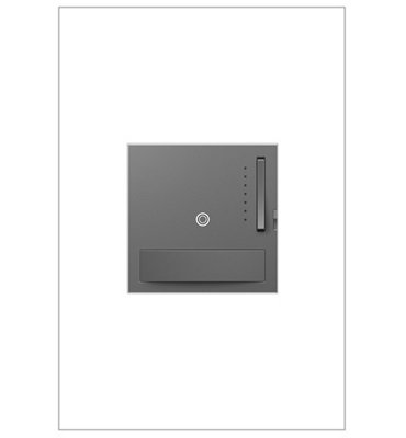 Adorne ADSM703H 700W Incandescent/Halogen Motion Sensor Dimmer, White, with Microban®