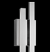 Elan 83702 Idril 2-lt 22" Tall LED Wall Sconce