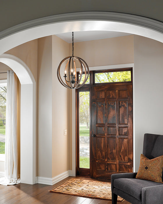 Visual Comfort F2935 Allier 4-lt Pendant