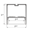 Core ALP300 Surface/Suspended LED Aluminum Profile - 48 inches