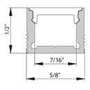 Core ALP60 Designer Surface Mount LED Profile - 48 Inches