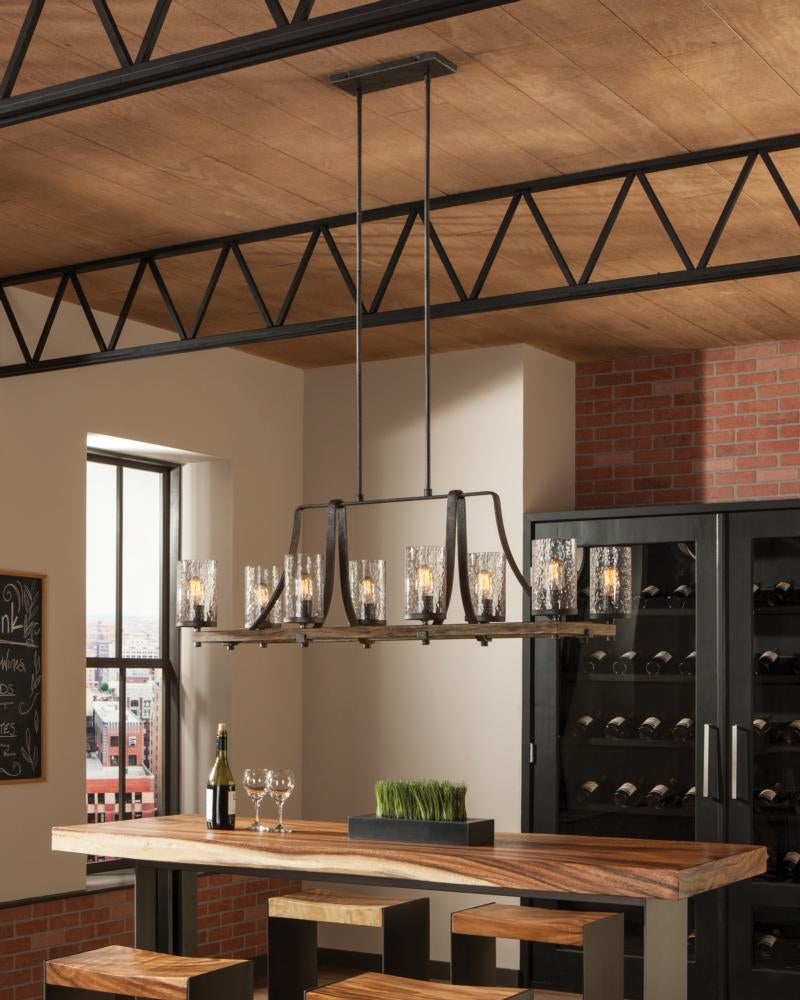 Visual Comfort F3136 Angelo 8-lt Island Chandelier