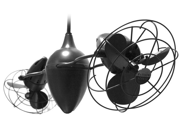 Matthews Fan Ar Ruthiane 46" Ceiling Fan with Decorative Cage