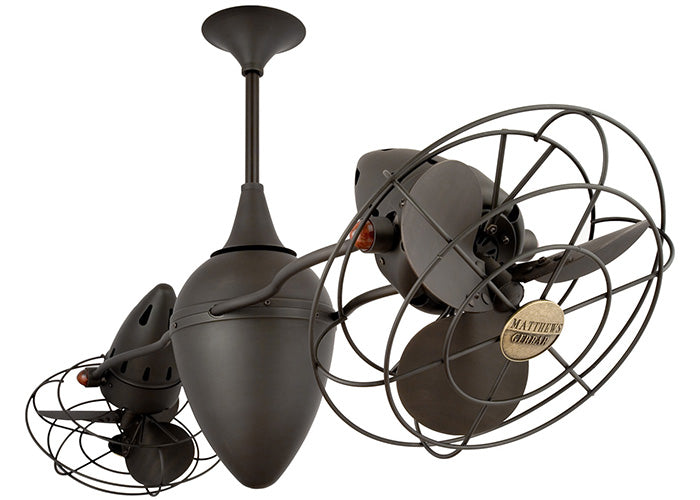 Matthews Fan Ar Ruthiane 46" Ceiling Fan with Decorative Cage