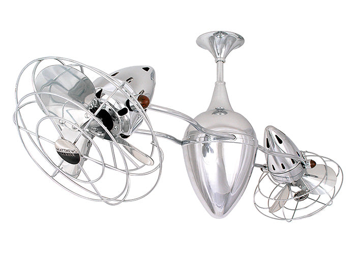 Matthews Fan Ar Ruthiane 46" Ceiling Fan with Decorative Cage