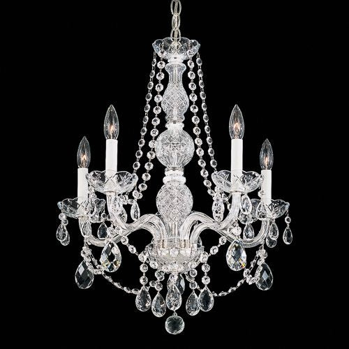 Schonbek 1302 Arlington 5-lt 21" Chandelier