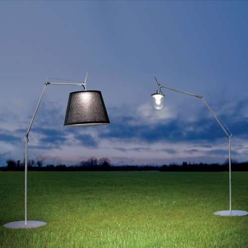 Artemide Tolomeo Mega LED Outdoor Lantern Floor Lamp