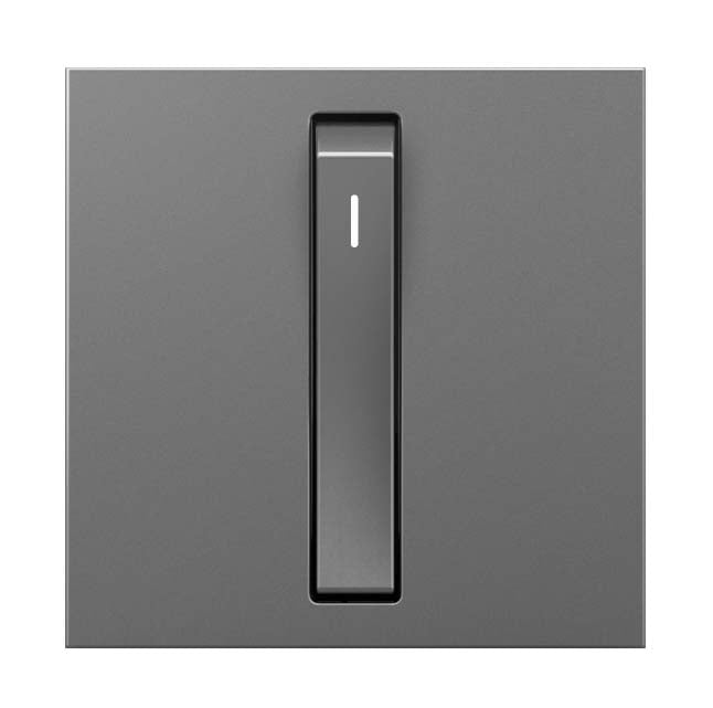 Adorne ASWR1532 Whisper Switch, Graphite, with Microban® - 15 Amps, Single-Pole/3-Way