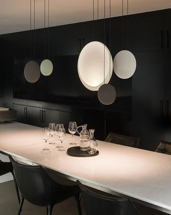 2511 Cosmos Moon Cluster Multi-Light LED Pendant