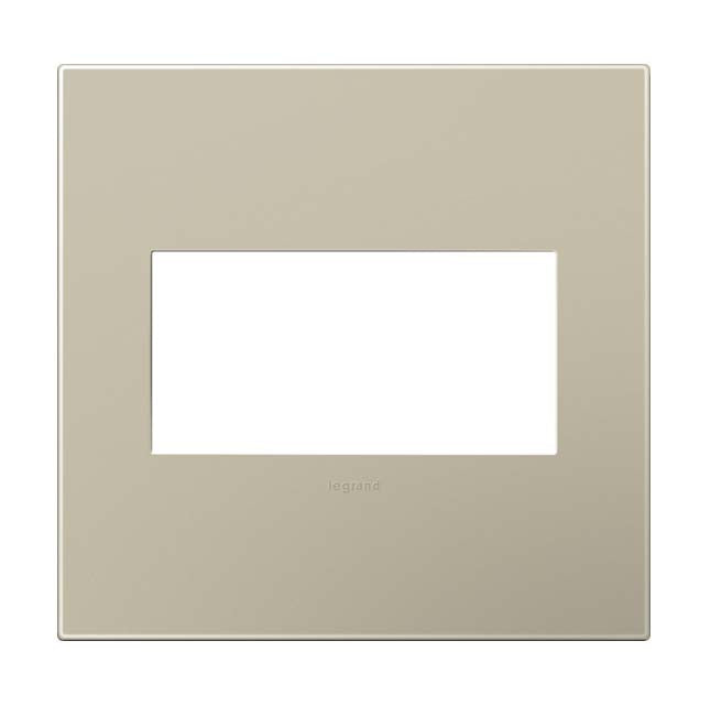 Adorne AWP2G 2-Gang  Screwless Wall Plate