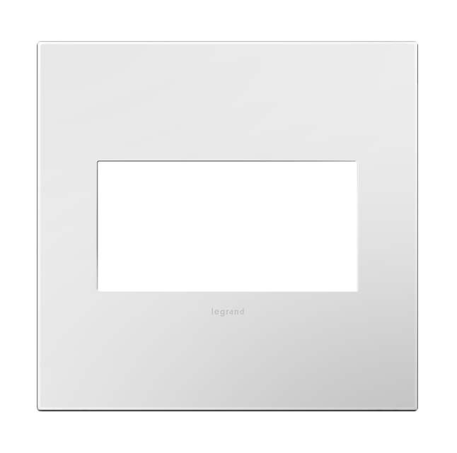 Adorne AWP2G 2-Gang  Screwless Wall Plate