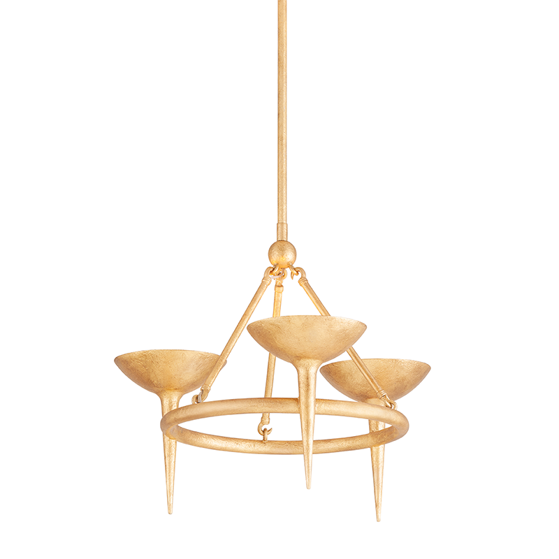 Troy F2603 Cecilia 3-lt 25" Chandelier