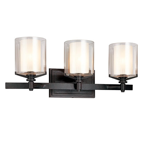 Troy B1713 Arcadia 3-lt Bath Sconce