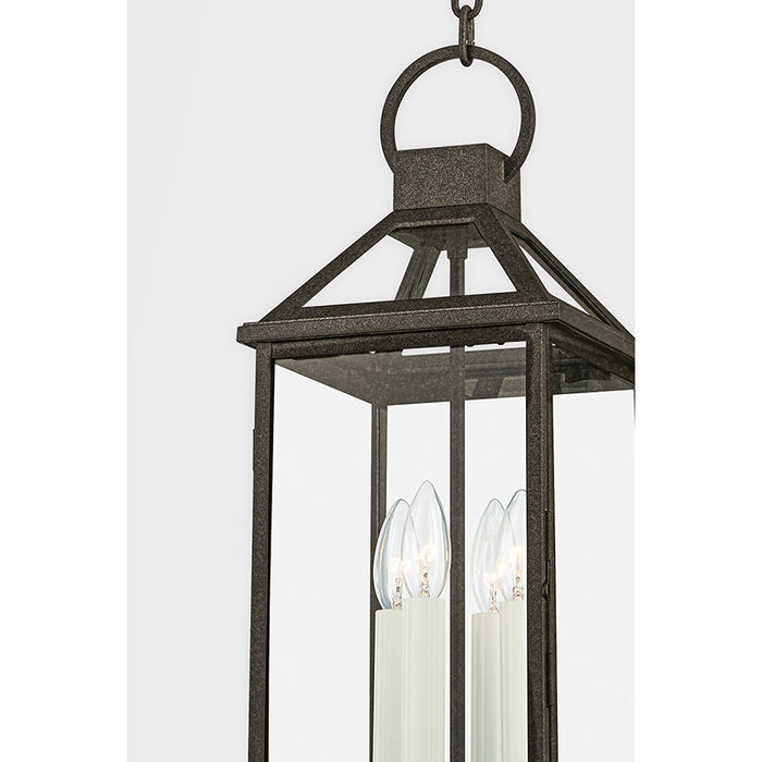 Troy F2749 Sanders 4-lt 9" Outdoor Hanging Lantern