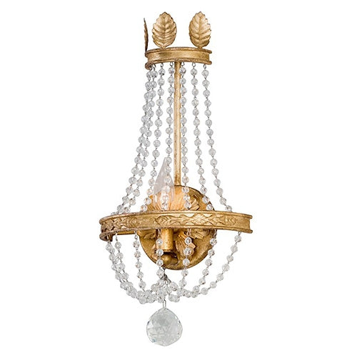 Troy B5361 Viola 1-lt 18" Tall Interior Wall Sconce