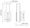 Elan 83944 Traverso 1-lt LED Vanity Light