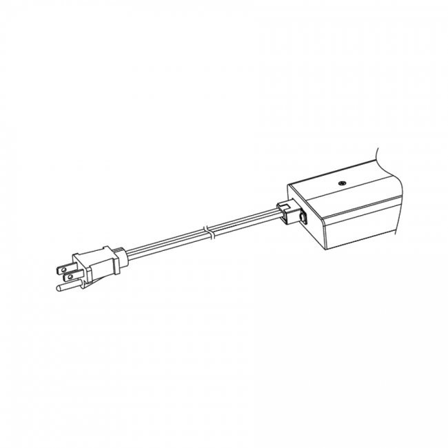 WAC BA-PC6 6-ft Power Cord for Light Bars