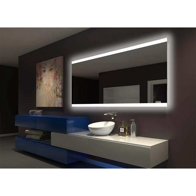 Paris Mirror Backlit 85 x 40 Rectangle Mirror