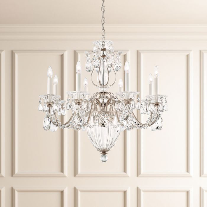 Schonbek 1238 Bagatelle 11-lt 27" Chandelier