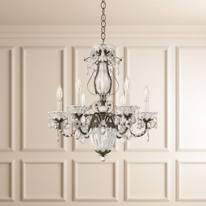 Schonbek 1246 Bagatelle 7-lt 21" Chandelier