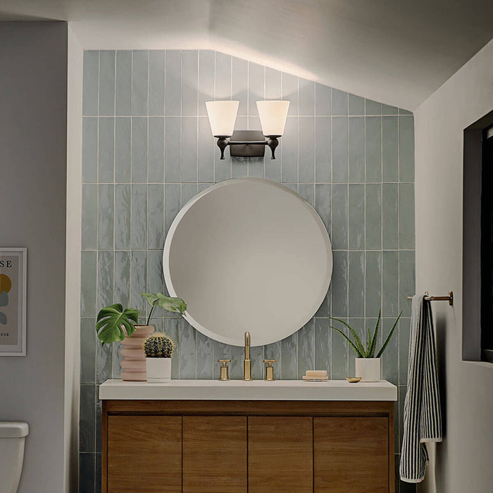 Kichler 55091 Cosabella 2-lt 15" Vanity Light