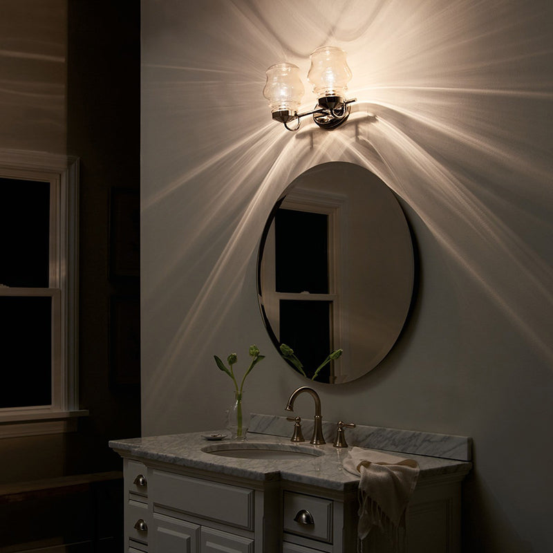 Kichler 55038 Janiel 2-lt 15" Wide Vanity Light