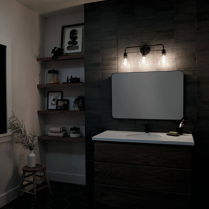 Kichler 55102 Meller 3-lt 24" Vanity Light