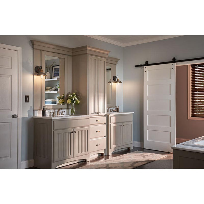 Kichler 45943 Clyde 1-lt 8" Tall Vanity Light