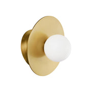 Visual Comfort KW1041 Nodes 1-lt 8" Wall Sconce - Burnished Brass