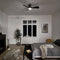 Kichler 330150 Sola 34" Outdoor Ceiling Fan with LED Light Kit