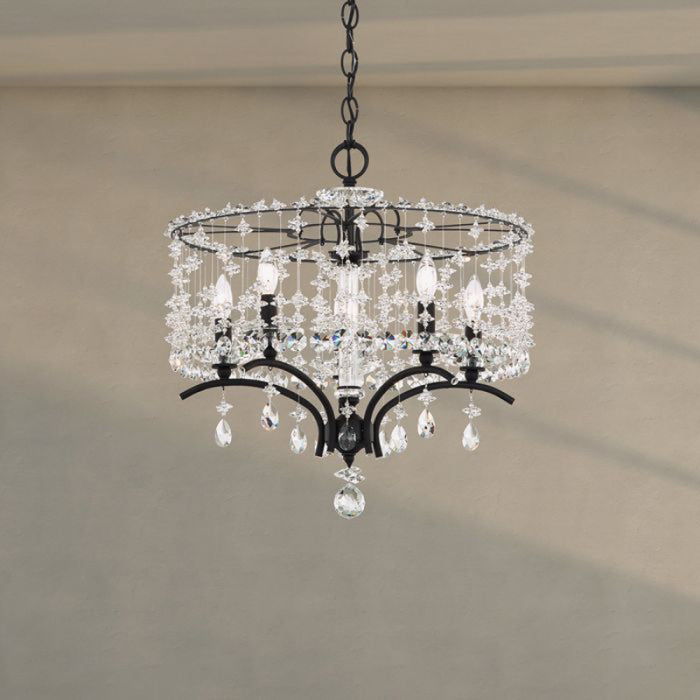 Schonbek TC1018 Bella Rose 5-lt 19" Chandelier