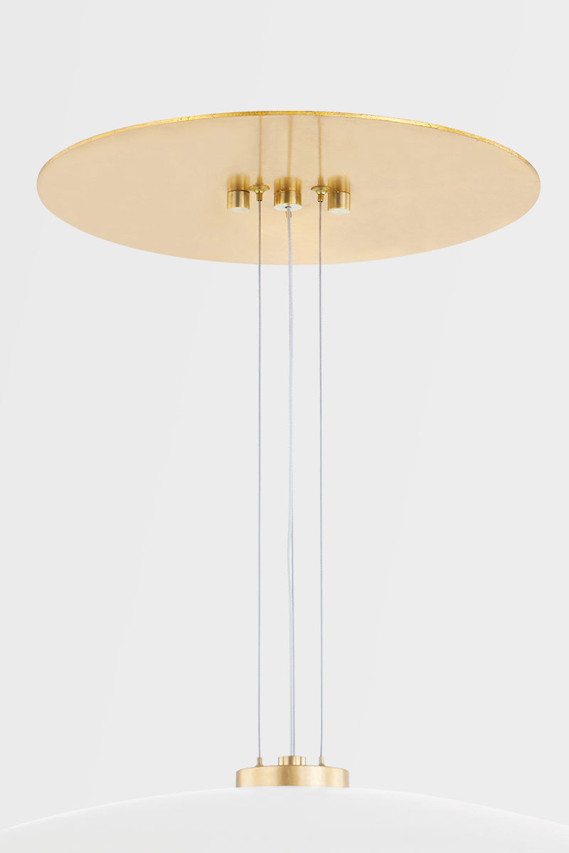 Hudson Valley KBS1743701-S Brim 1-lt 24" LED Pendant