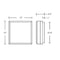 Schonbek Beyond  BFM39212 Whisper 12" LED Flush Mount