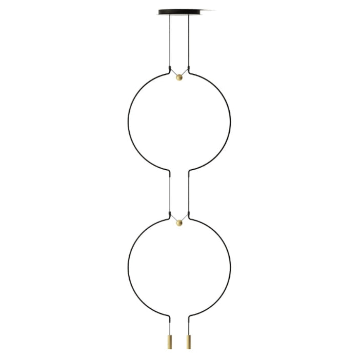 Axo USLIADG2 Liaison 2-lt 40" LED Round Double Pendant