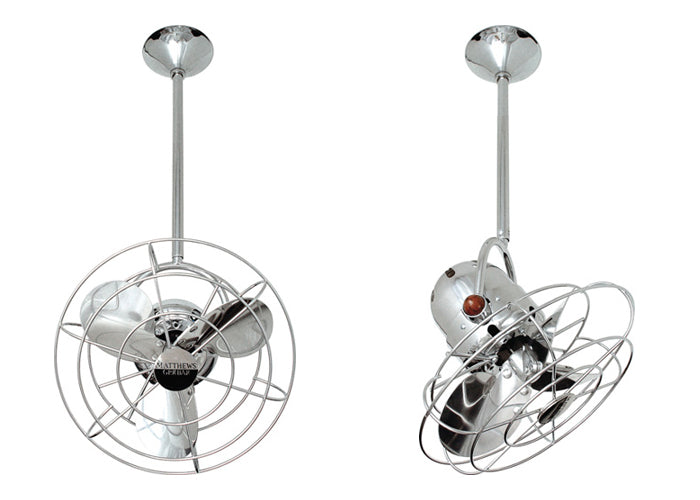 Bianca Direcional 13" Ceiling Fan with Decorative Cage