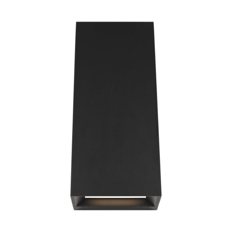 Visual Comfort 700OWPIT12 Pitch 12 1-lt 12" Tall LED Indoor/Outdoor Wall Sconce