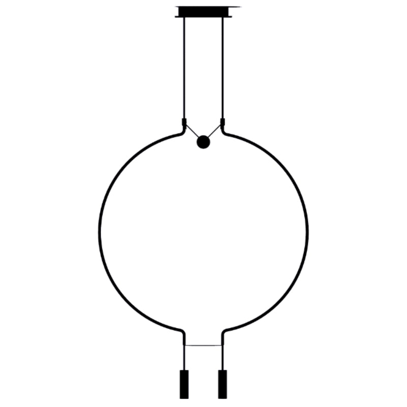 Axo USLIAIP2 Liaison 2-lt 22" LED Pendant