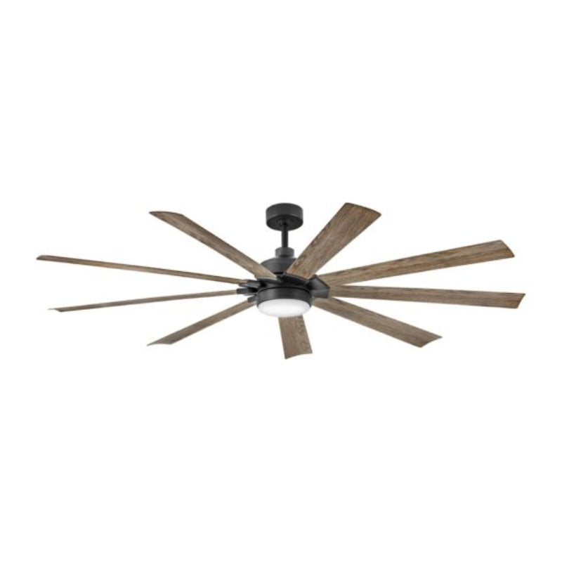 Hinkley 904280F Turbine 80" Indoor/Outdoor Ceiling Fan with LED Light Kit