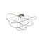 Axo UPHOOPS3 Hoops 1-lt 39" LED Flush Mount