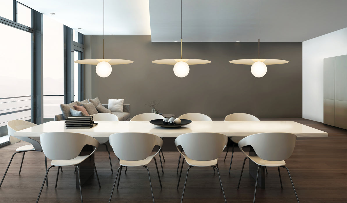 Pablo Designs Bola Disc 18" LED Pendant